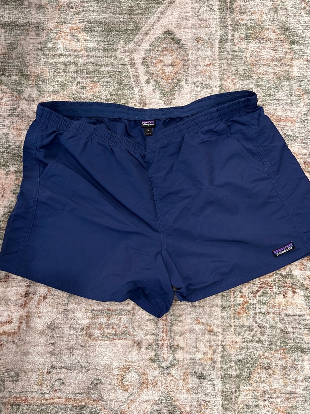 Patagonia Men’s Navy Blue Baggie’s